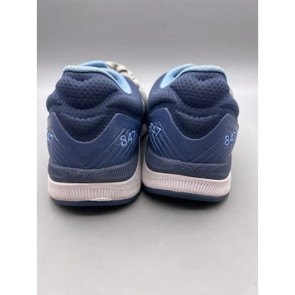 New Balance 847v4 Walking Shoes Women 7.5 Blue Comfort Sneakers